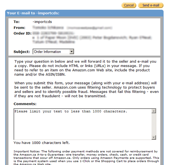 Your Account - marketplace cancel 3